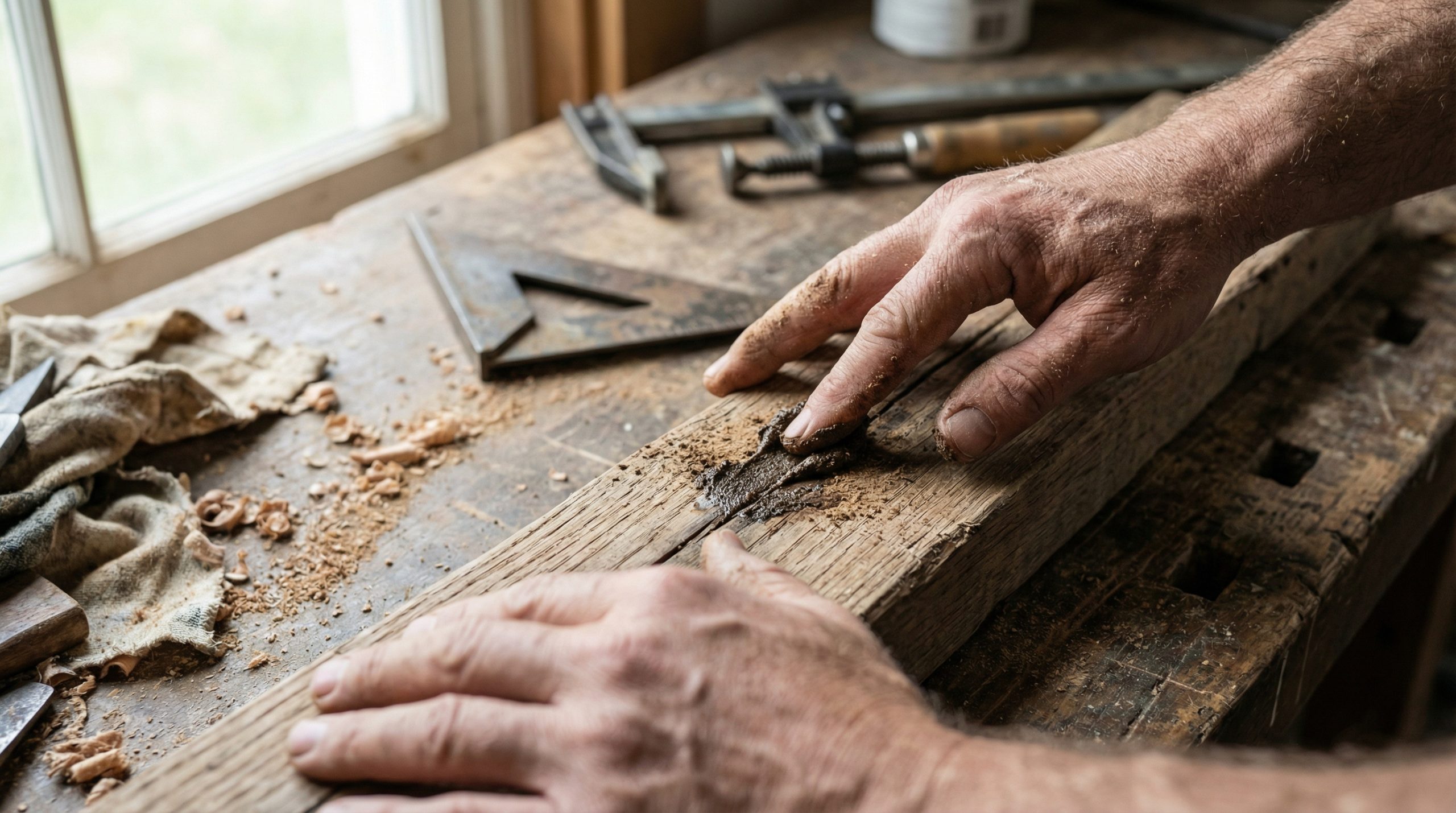 Massa de serragem corrige falhas em Madeira e Montagem - 2