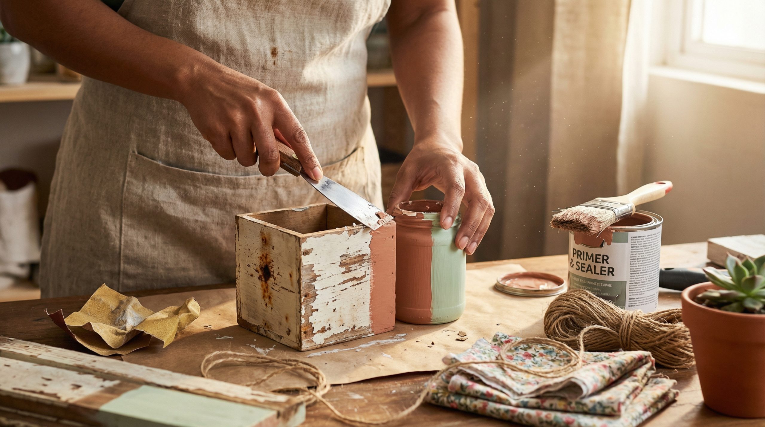 Sem primer? A tinta descasca no Reaproveitar e Criar