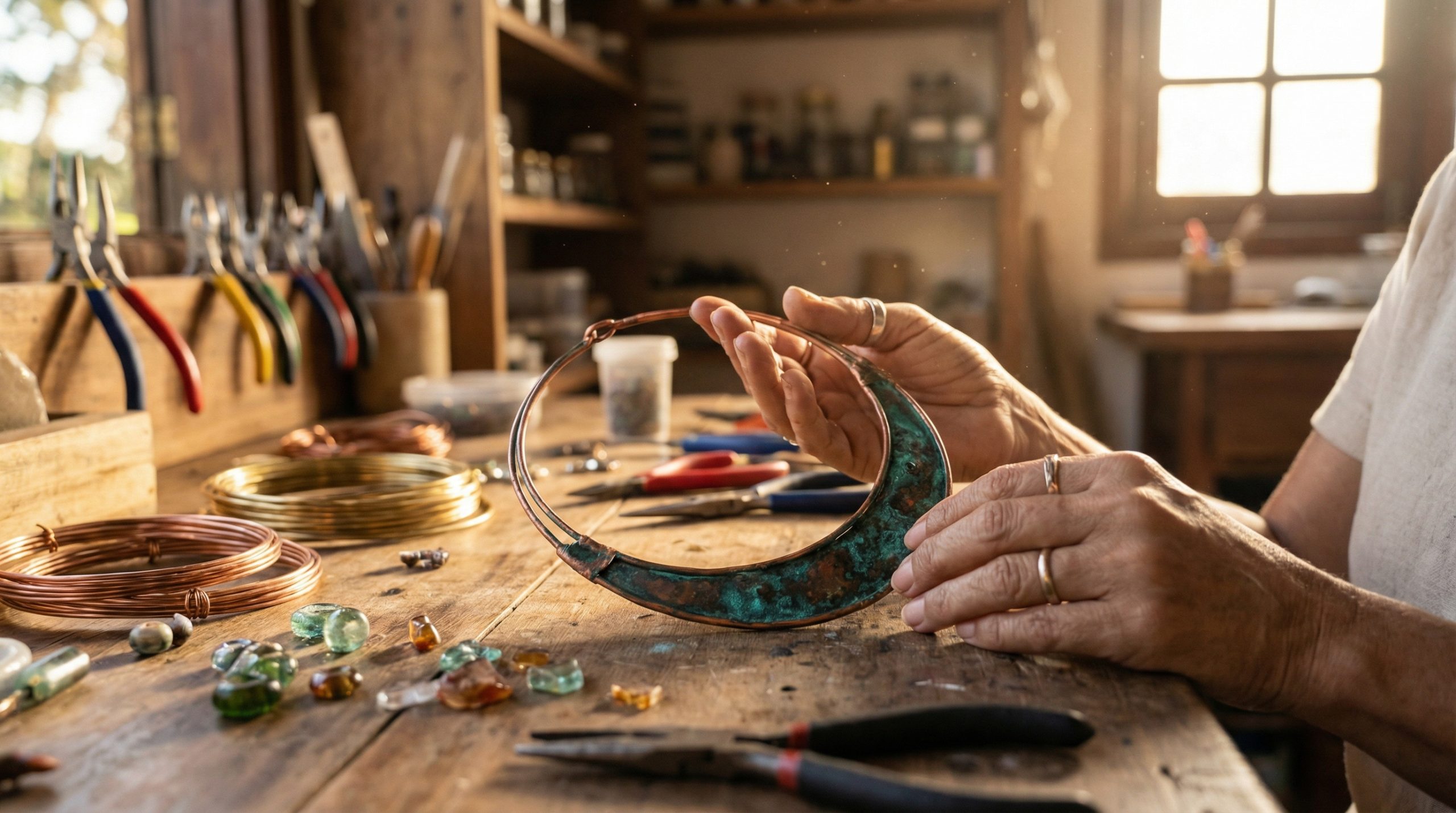 Arame sem tratamento oxida rápido nas Bijus e Acessórios