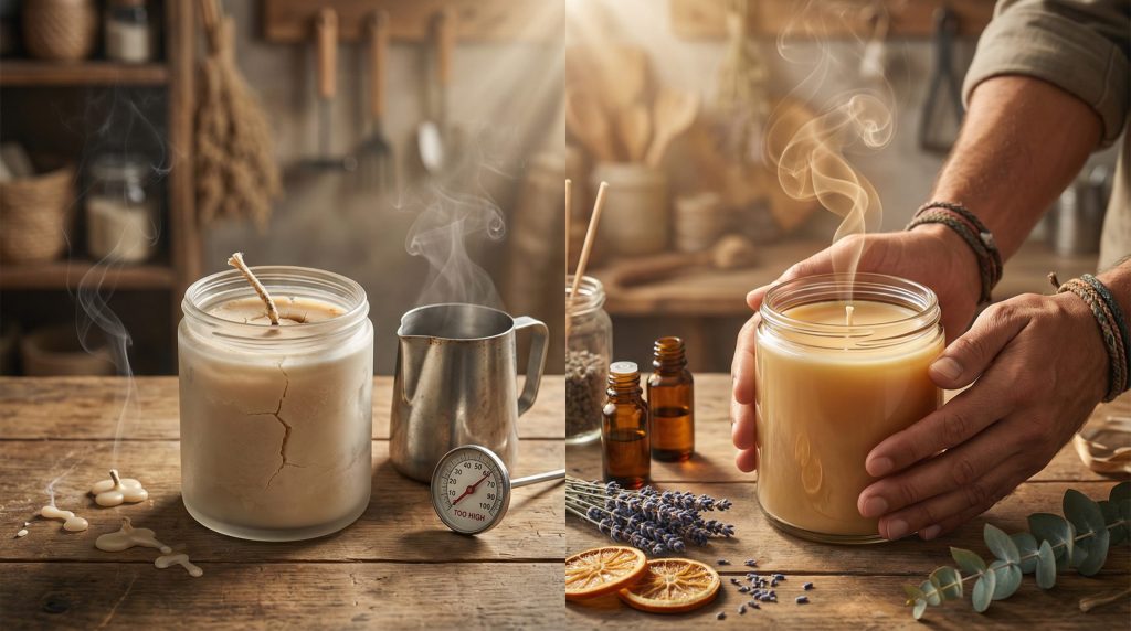 Temperaturas erradas anulam o cheiro das suas Velas e Aromas?