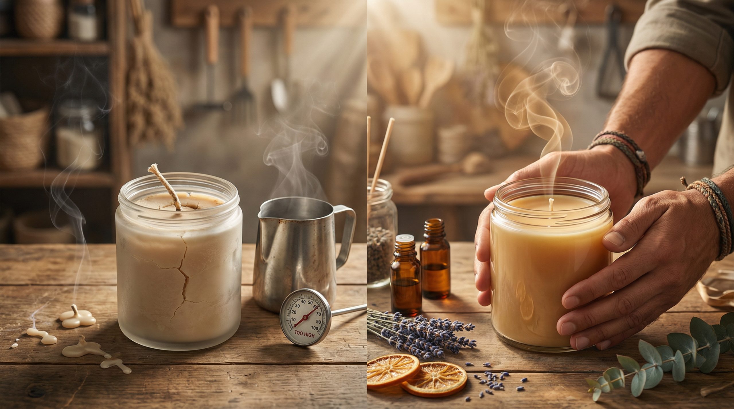 Temperaturas erradas anulam o cheiro das suas Velas e Aromas?