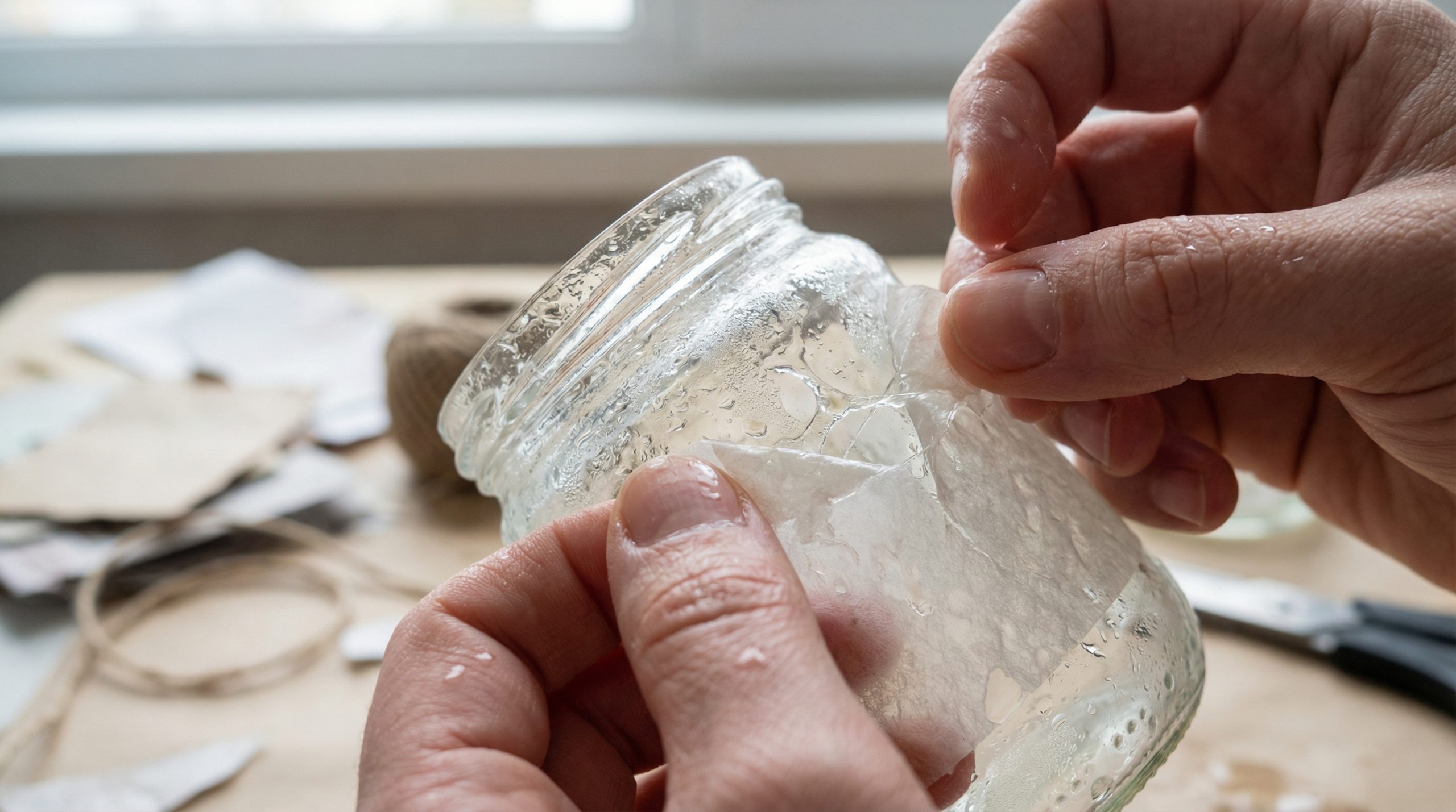 Umidade nos potes anula a cola no Reaproveitar e Criar - 2