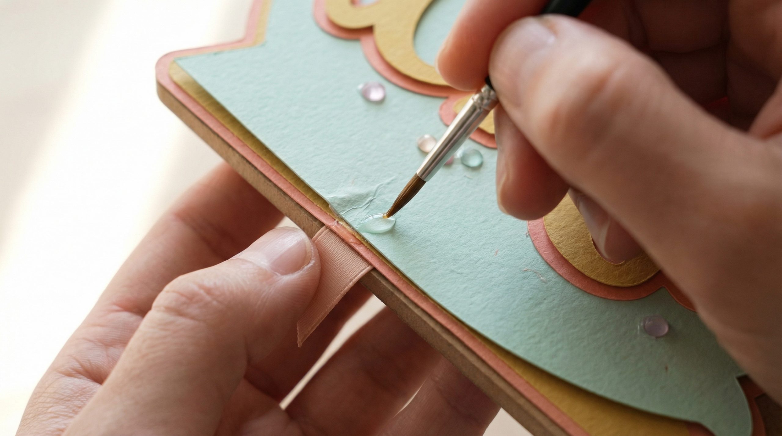 Cola líquida enruga o acabamento das Festas e Lembranças - 2