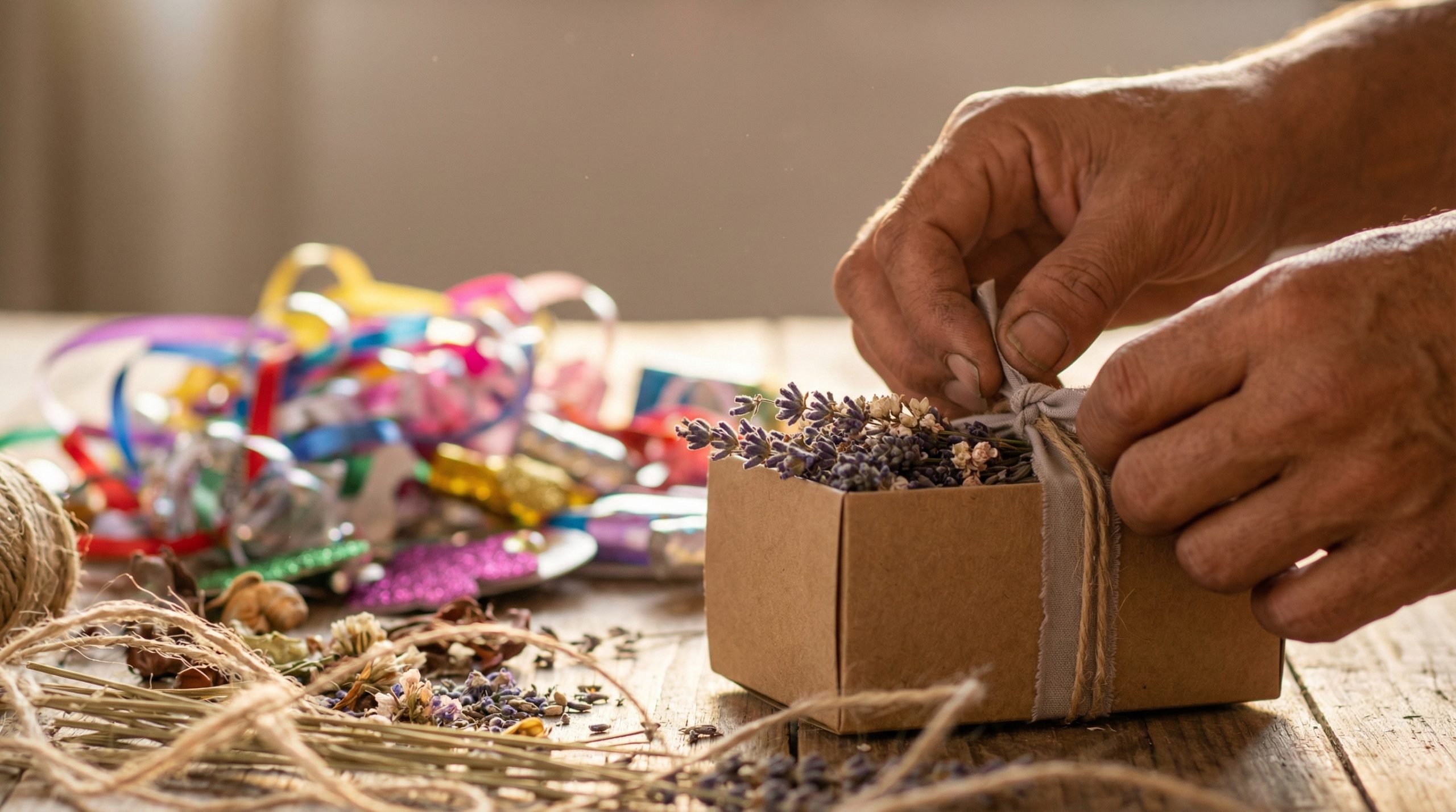 Fitilho plástico desvaloriza suas Festas e Lembranças