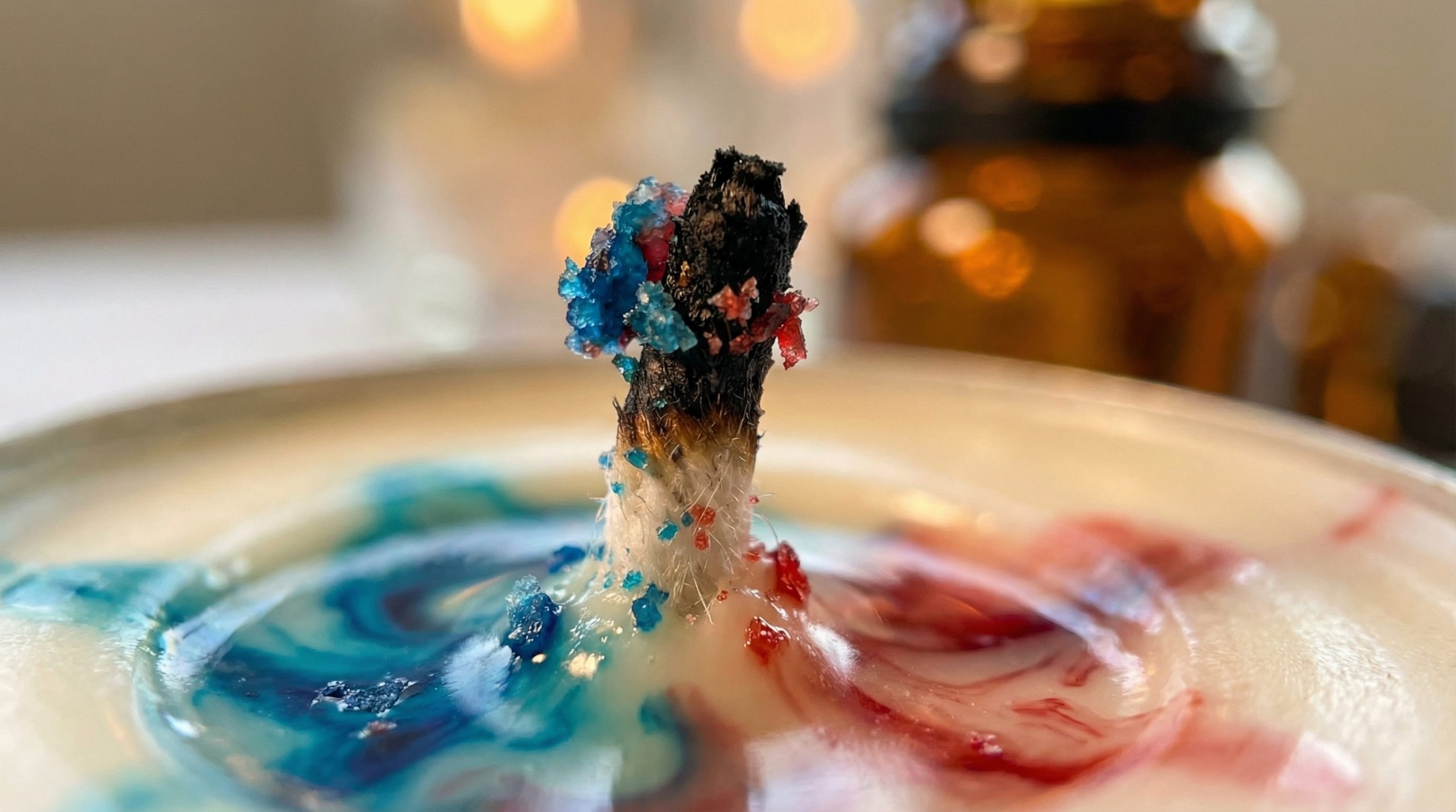 Corante alimentício entope o pavio das Velas e Aromas - 2