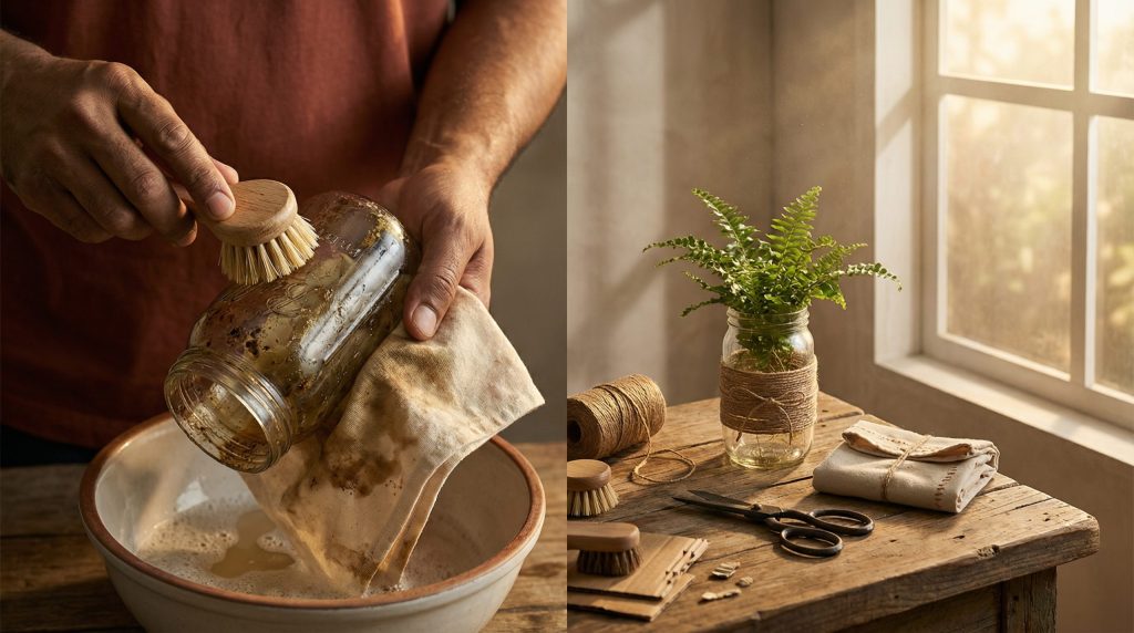 Resíduos de gordura arruínam seu Reaproveitar e Criar (limpe)