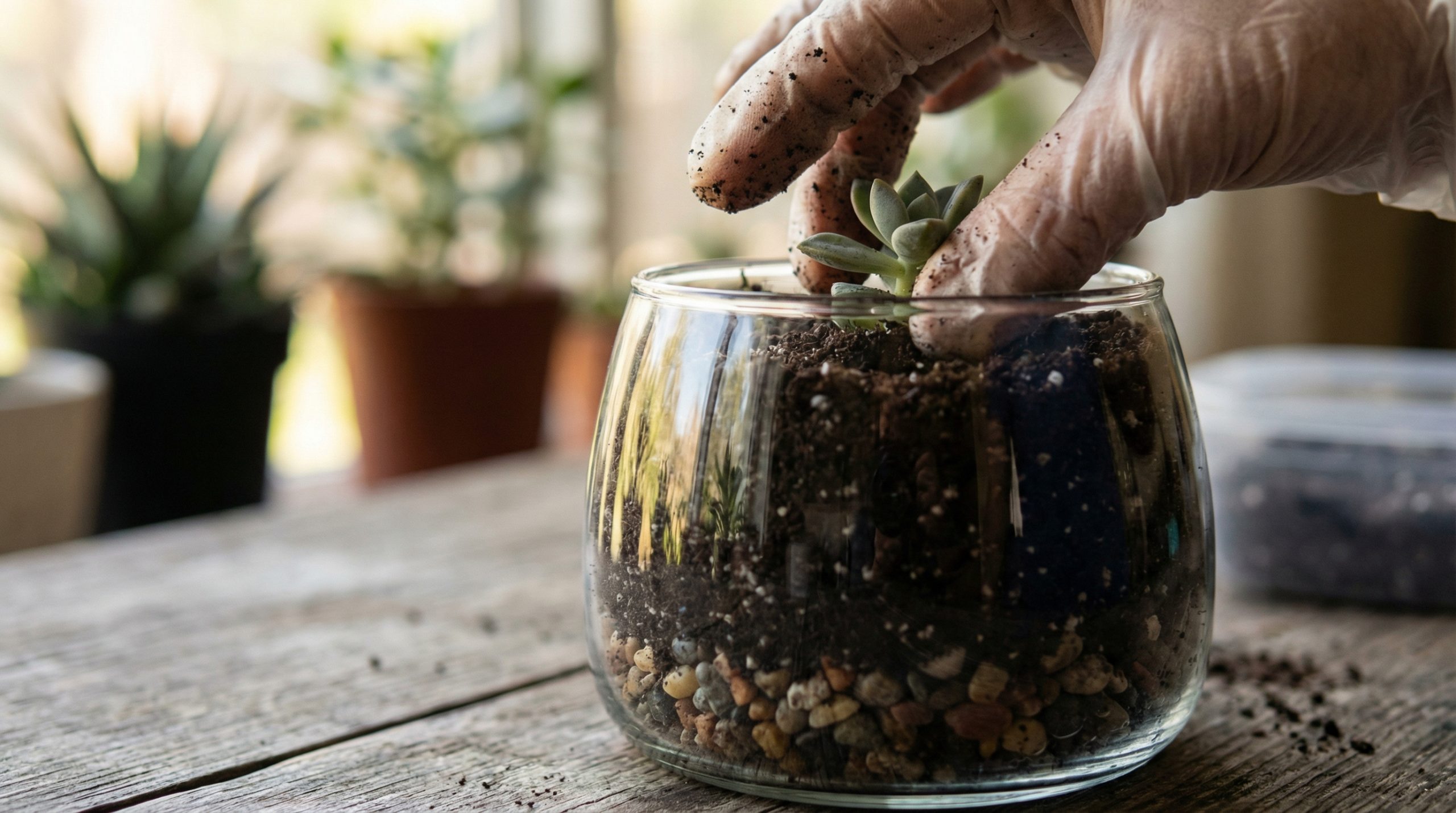 Vidros usados ganham vida nova com Reaproveitar e Criar - 2