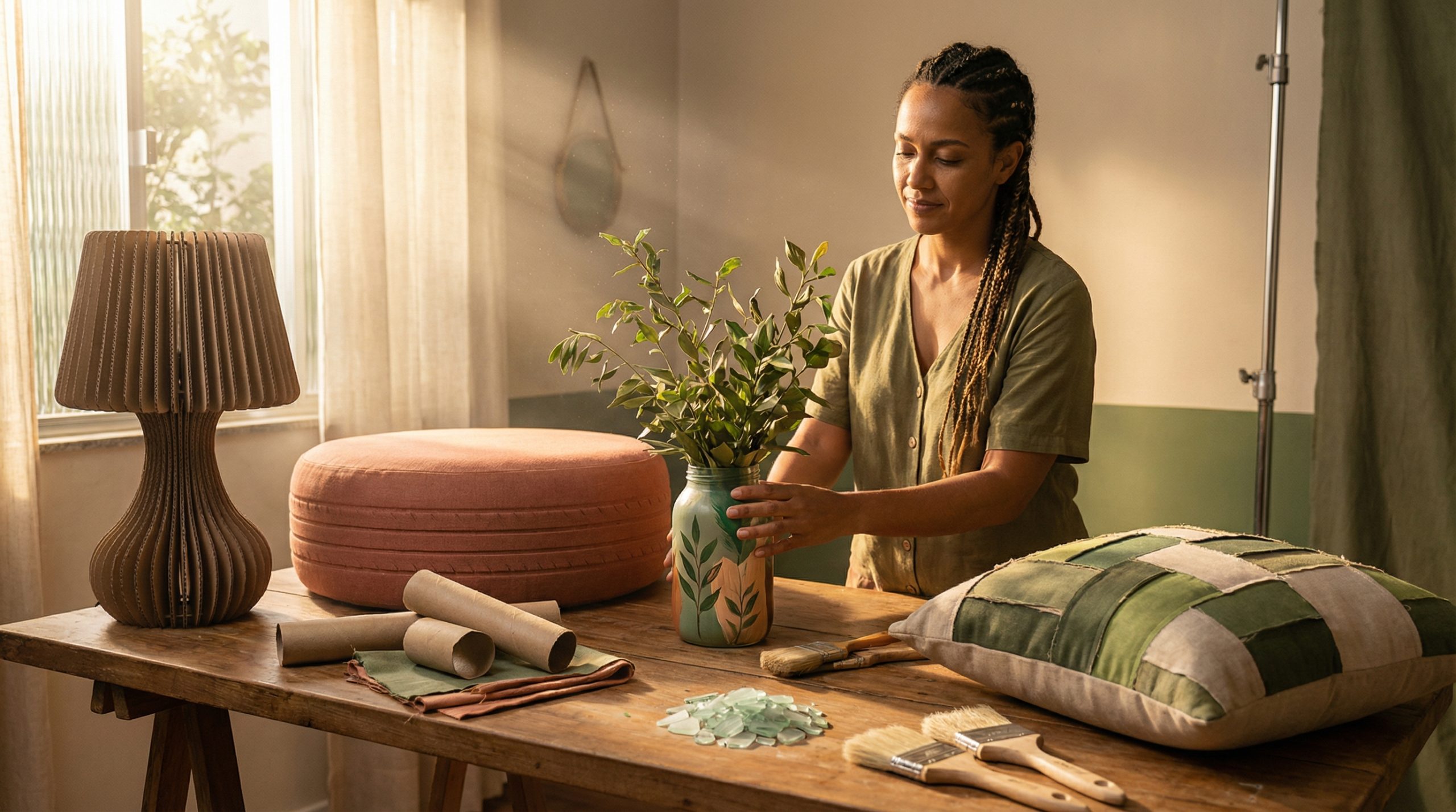 Transforme sucata em arte com o Reaproveitar e Criar