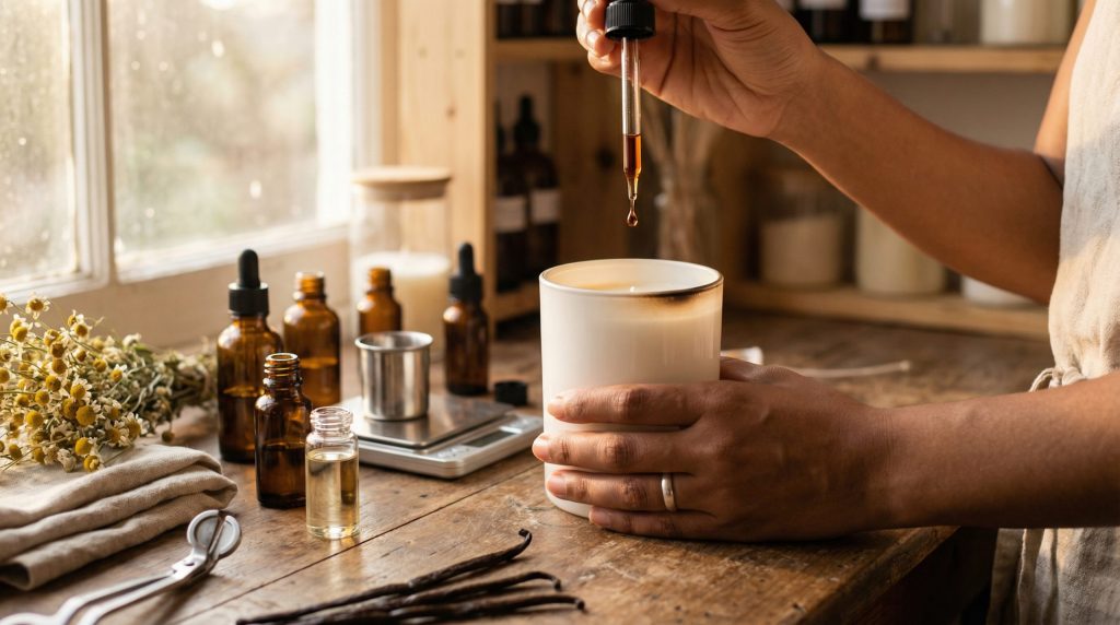 Essências com Vanilina escurecem Velas e Aromas (use inibidor)