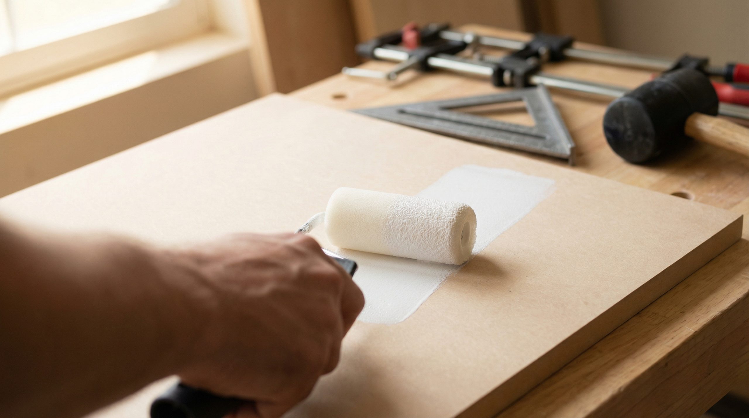 Rolo de espuma: zero marcas na Madeira e Montagem - 2